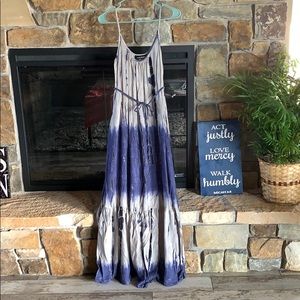 Maternity tie dye dress